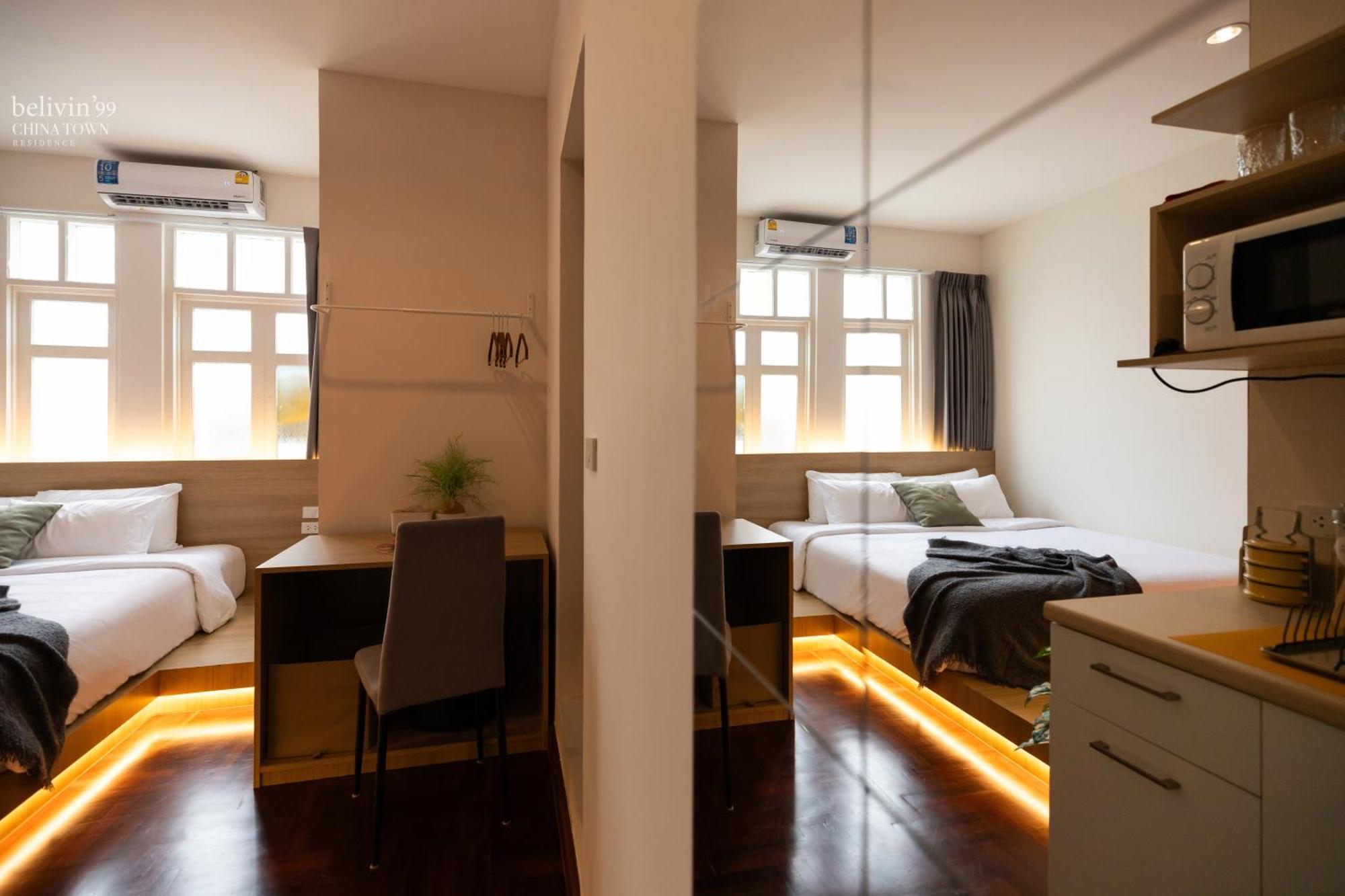 Belivin99 Residence Chinatown Бангкок Номер фото