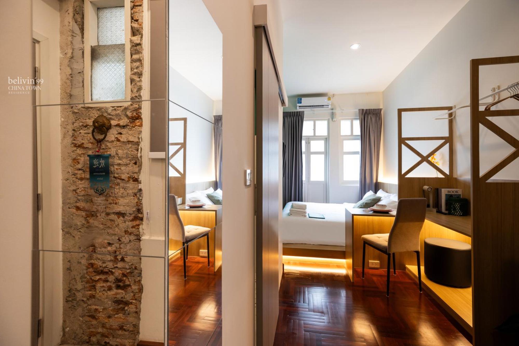 Belivin99 Residence Chinatown Бангкок Номер фото